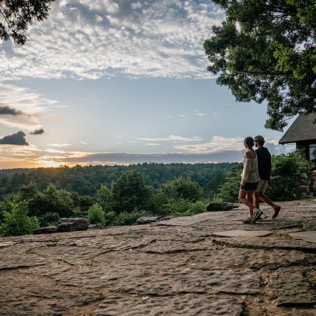 Scenic vista at Petit Jean State Park