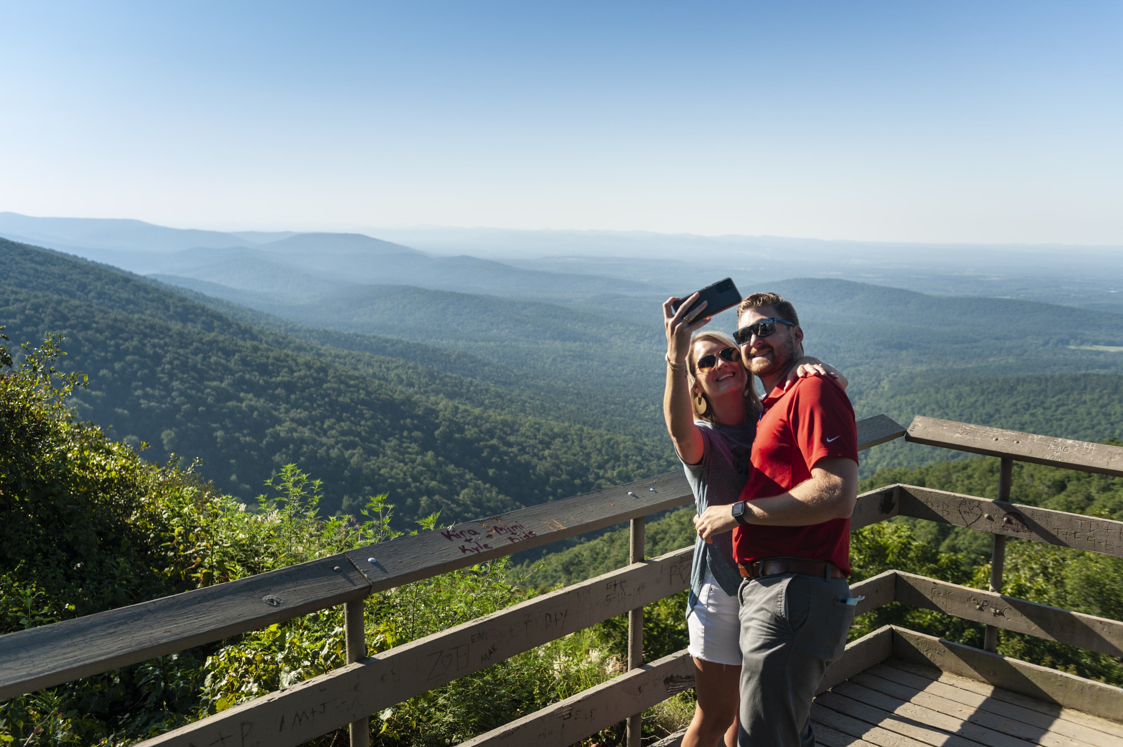 Views from Queen Wilhelmina State Park